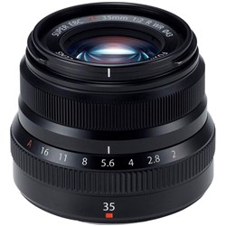Fuji 35mm F2 Black
